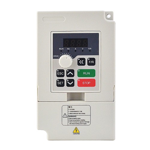 VFD 0.75KW 1HP 7.0A 110V Inversor de motor de accionamiento de frecuencia variable