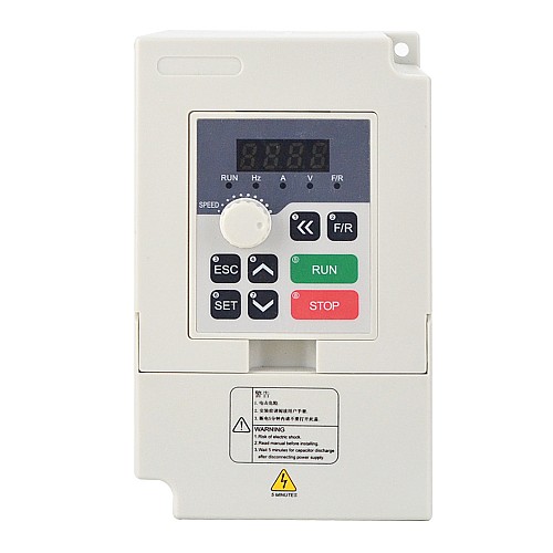 STEPPERONLINE VFD 2.2KW 3HP 20A 110V Inversor de motor de accionamiento de frecuencia variable STEPPERONLINE VFD 2.2KW 3HP 20A 110V Inversor de motor de accionamiento de frecuencia variable